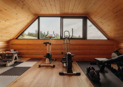 SPAcowka - inside, gym area