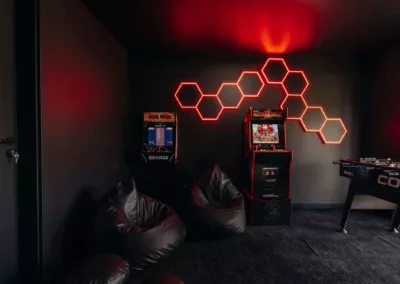 SPAcowka - inside, gaming area