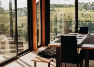 SPAcowka - inside, dining room, view