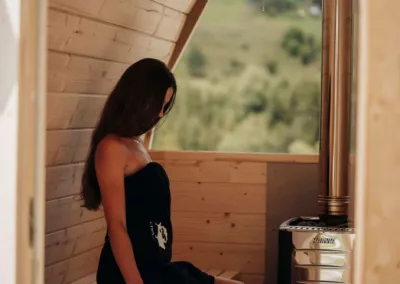 SPAcowka - woman in sauna