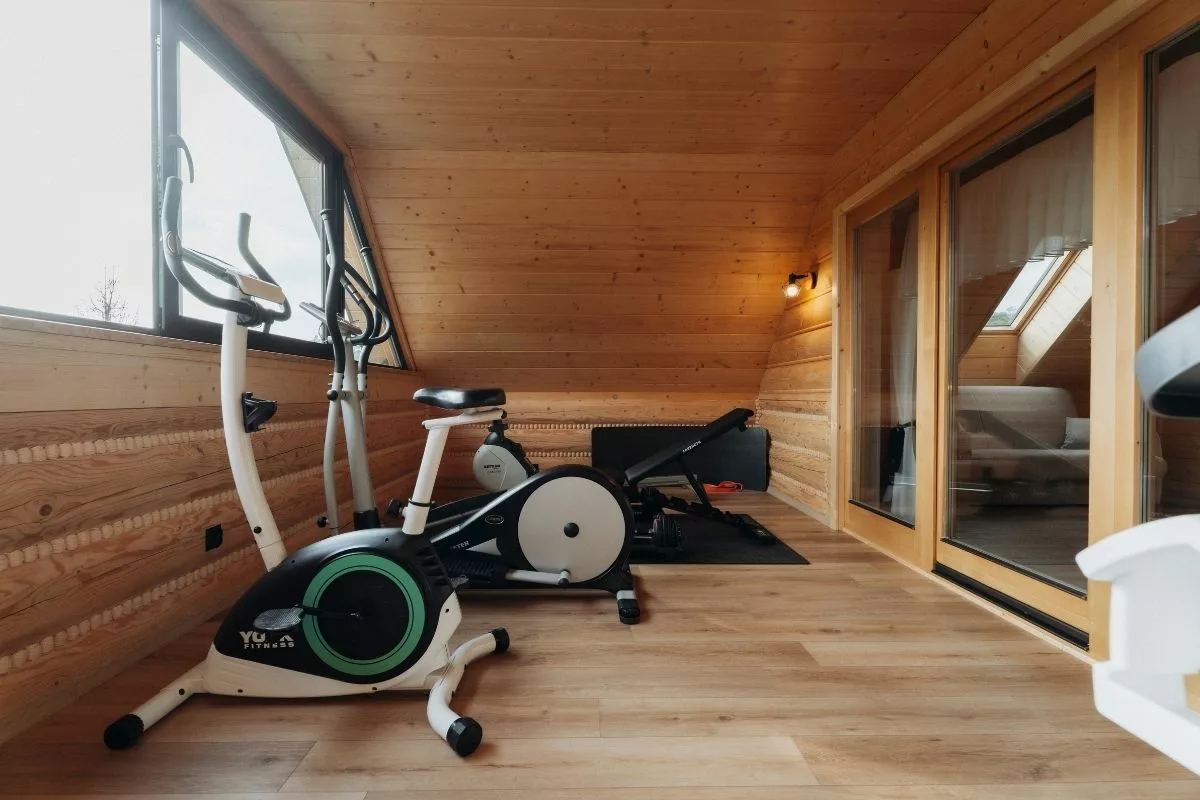 SPAcowka - inside, gym area